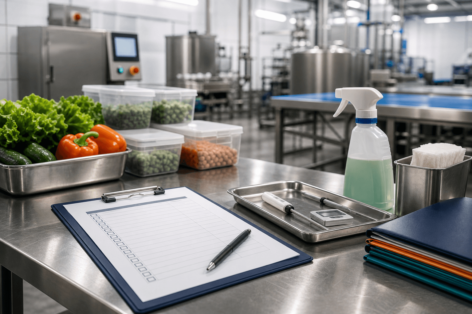 Food safety training and process review